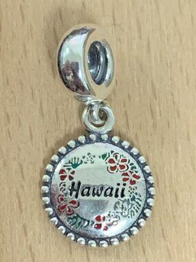 Pandora Hawaii Exclusive Charm, S925 Silver Jewelry Bracelets